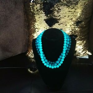 3-Toned Turquoise Necklace 🌹